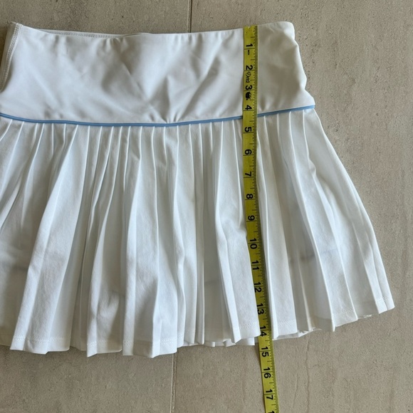 EXEAT England White Coco Tennis Skirt Pleated Size M - Picture 8 of 10